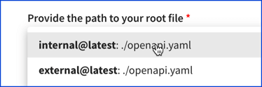 path to root file