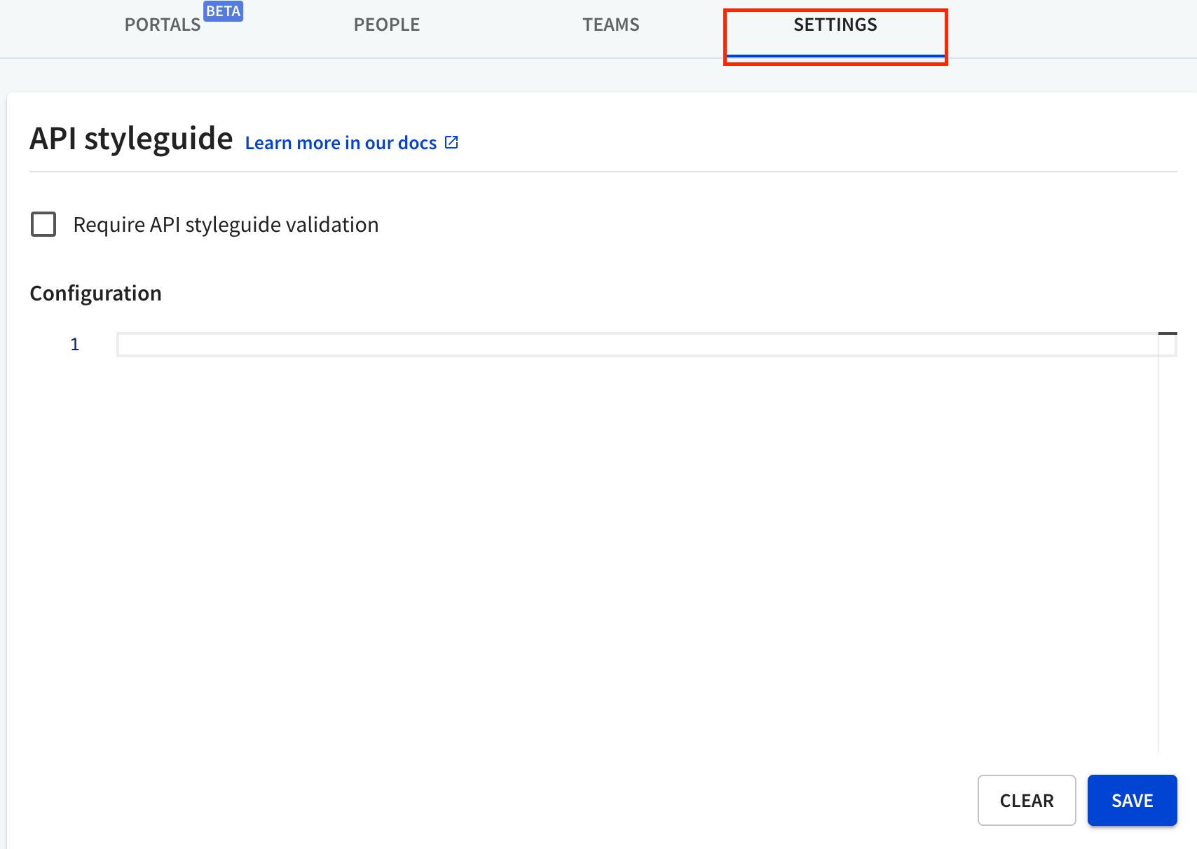 API style guide